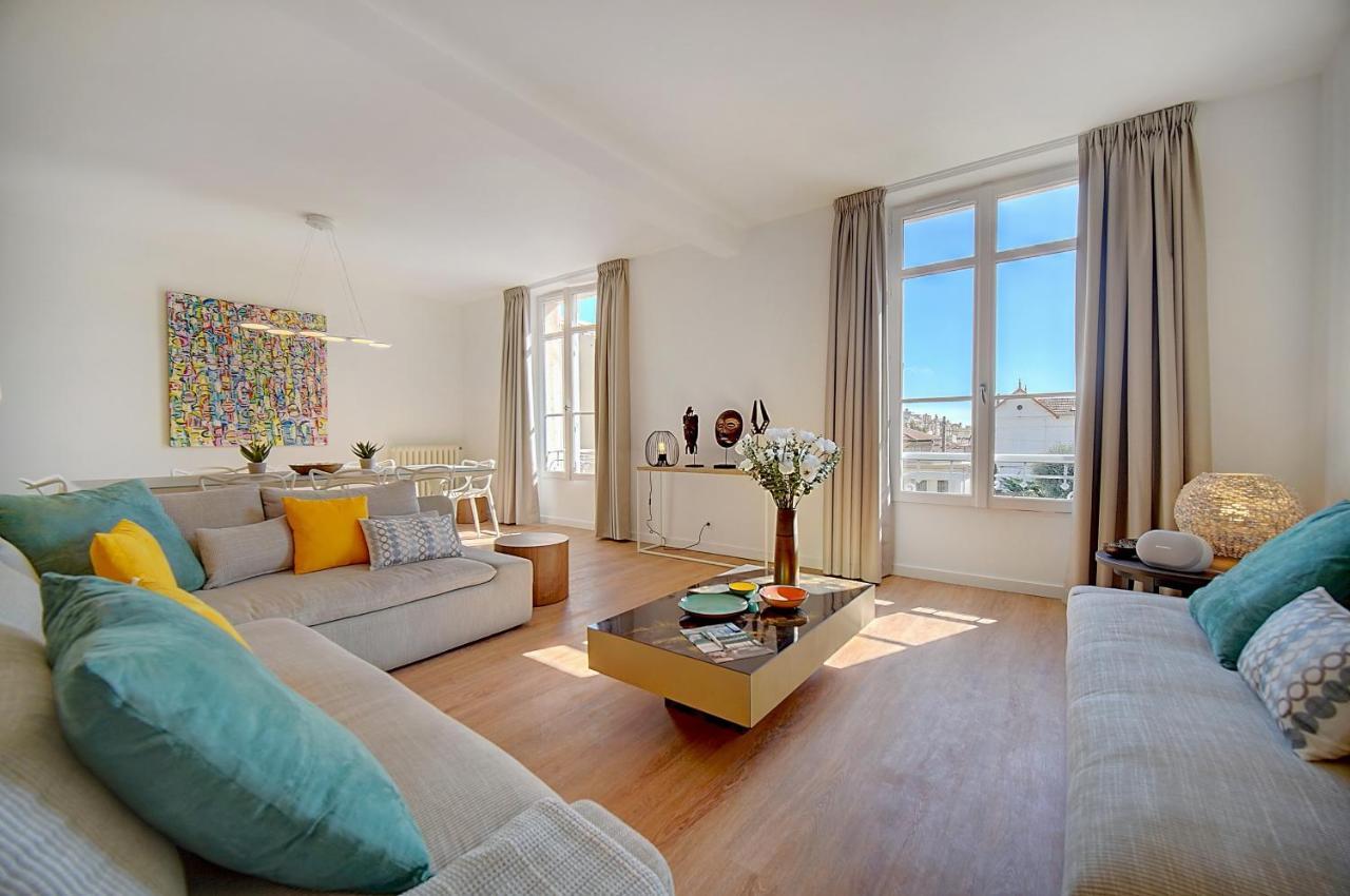 Immogroom - Magnificent 180M Duplex Apartment - Parking - Air Conditioning Cannes Exterior photo
